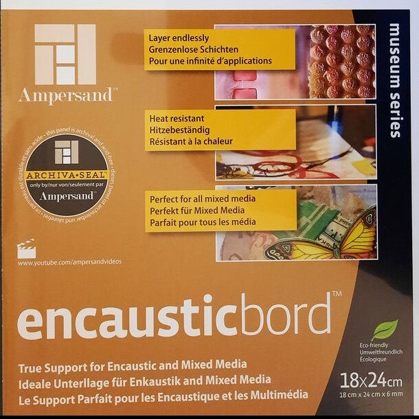 Encausticbord Maalauspohja 18x24 cm (6,3 mm)