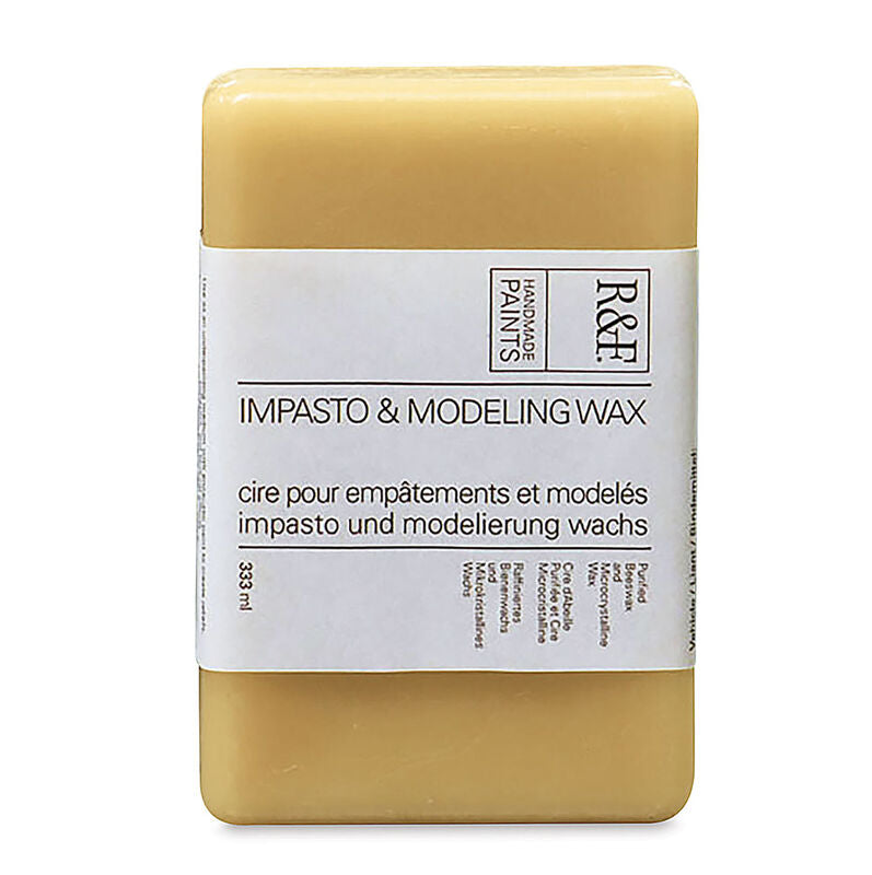 R & F Impasto Modeling Wax, 333 ml laatta