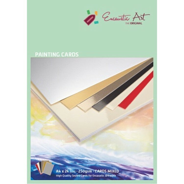 Värillinen maalauspohjavalikoima 6 kpl